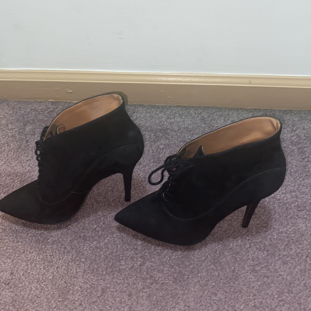 Madison Harding Suede Booties - Picture 8 of 11